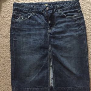 Seven for mankind denim skirt